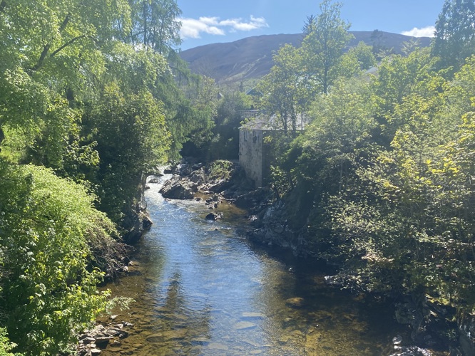 Stream next to Fife Hotel