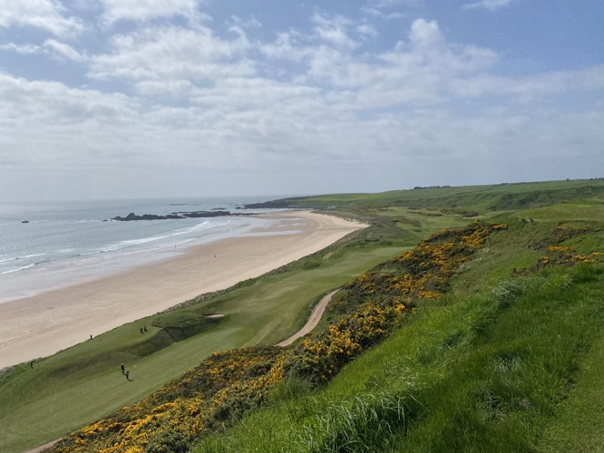 What a golf hole at Kings Barns
