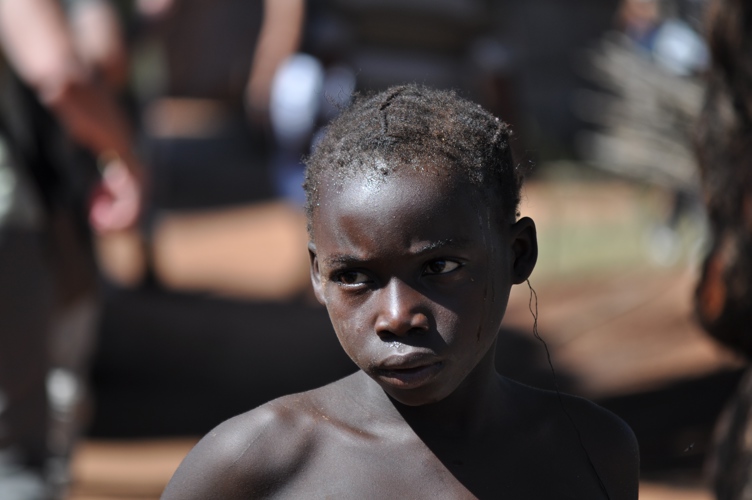 Young South African boy