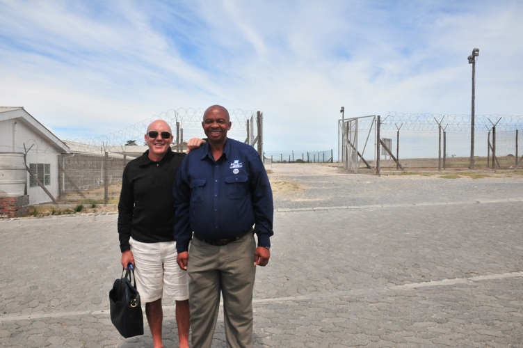 One of Nelson Mandela's ex in-mates!