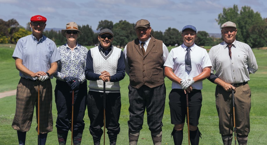 1st tee for foursomes