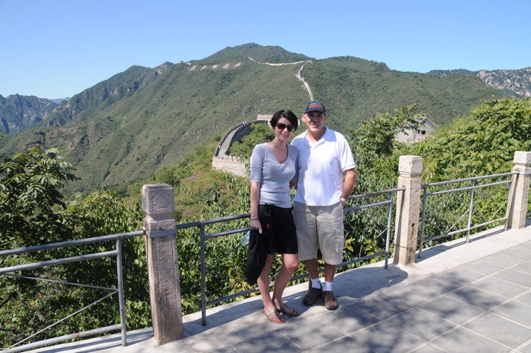 Pip and I great Wall