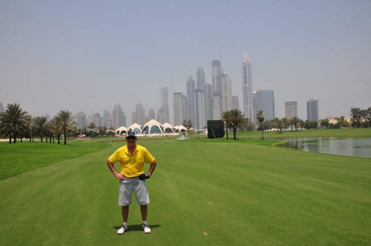 Stopped in Dubai on the way for a quick game