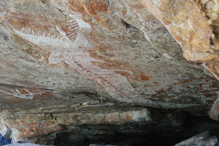 Mt Borradaile - rock art here is amazing