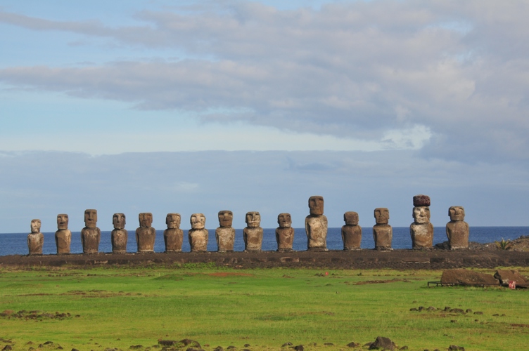 The only ones looking inland