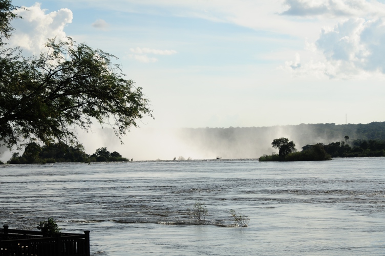 View from Royal Livingston hotel