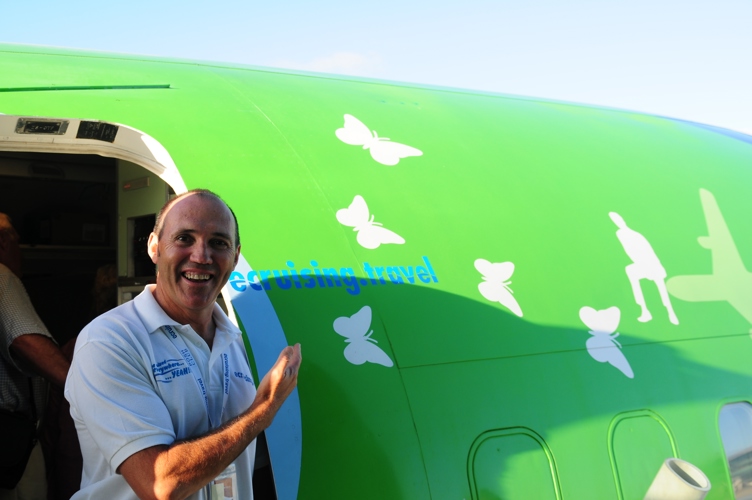 Even had our logo on our plane