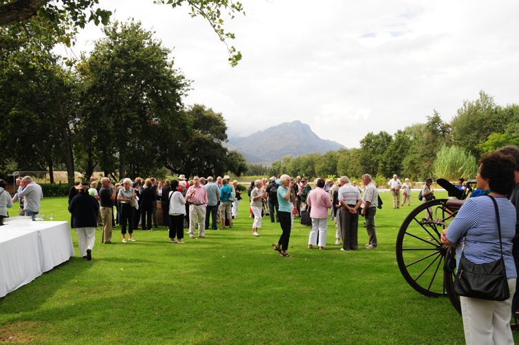 One of our many winery visits out of Cape Town