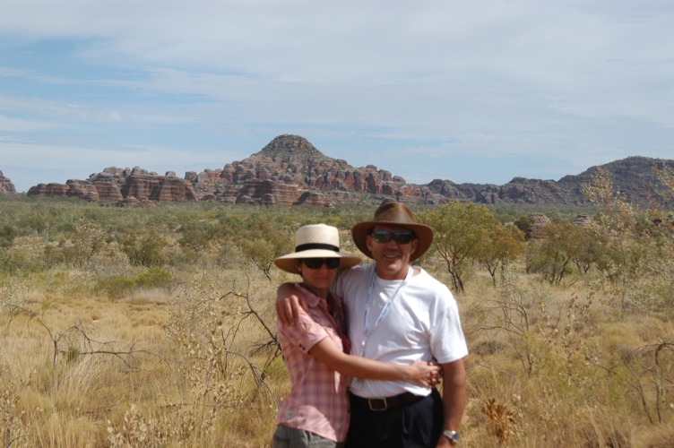 Pip and I at the Bungles