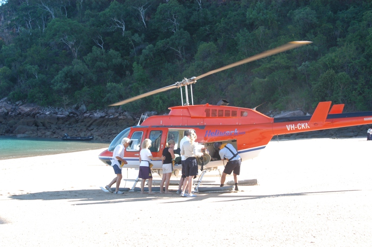 Flying to Mitchel Falls