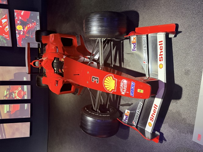 Michaels winning car
